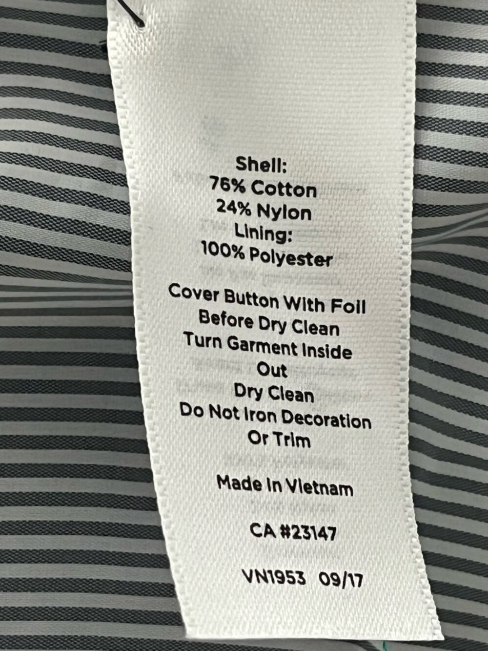 Talbots Women's 18WP Blazer Black White Aberdeen Office Career Academia Preppy - Picture 7 of 7